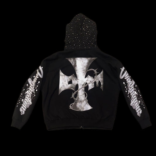 Mirror Cropped zip hoodie (PRE-ORDER)