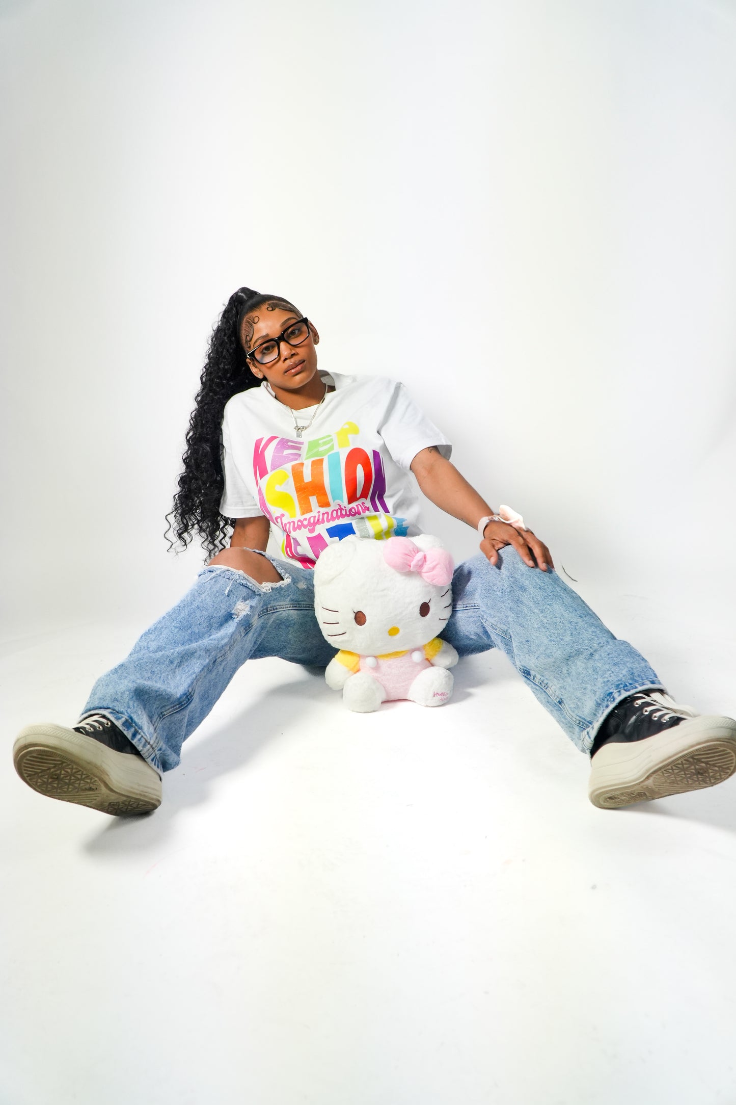 “Keep Fashion Creative” Boxy Tee