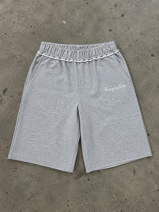 IMXGINATIONS Gray 3/4 Shorts (PRE-ORDER)
