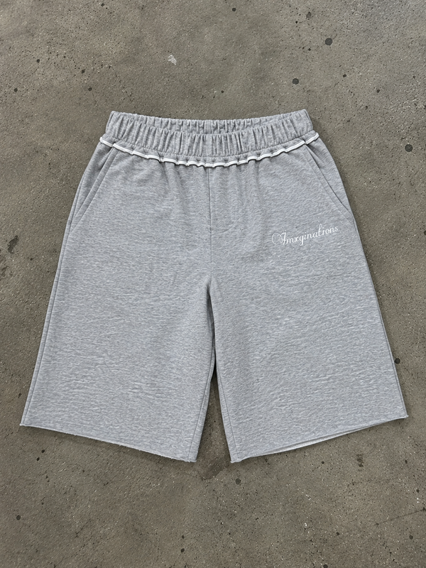 IMXGINATIONS Gray 3/4 Shorts (PRE-ORDER)