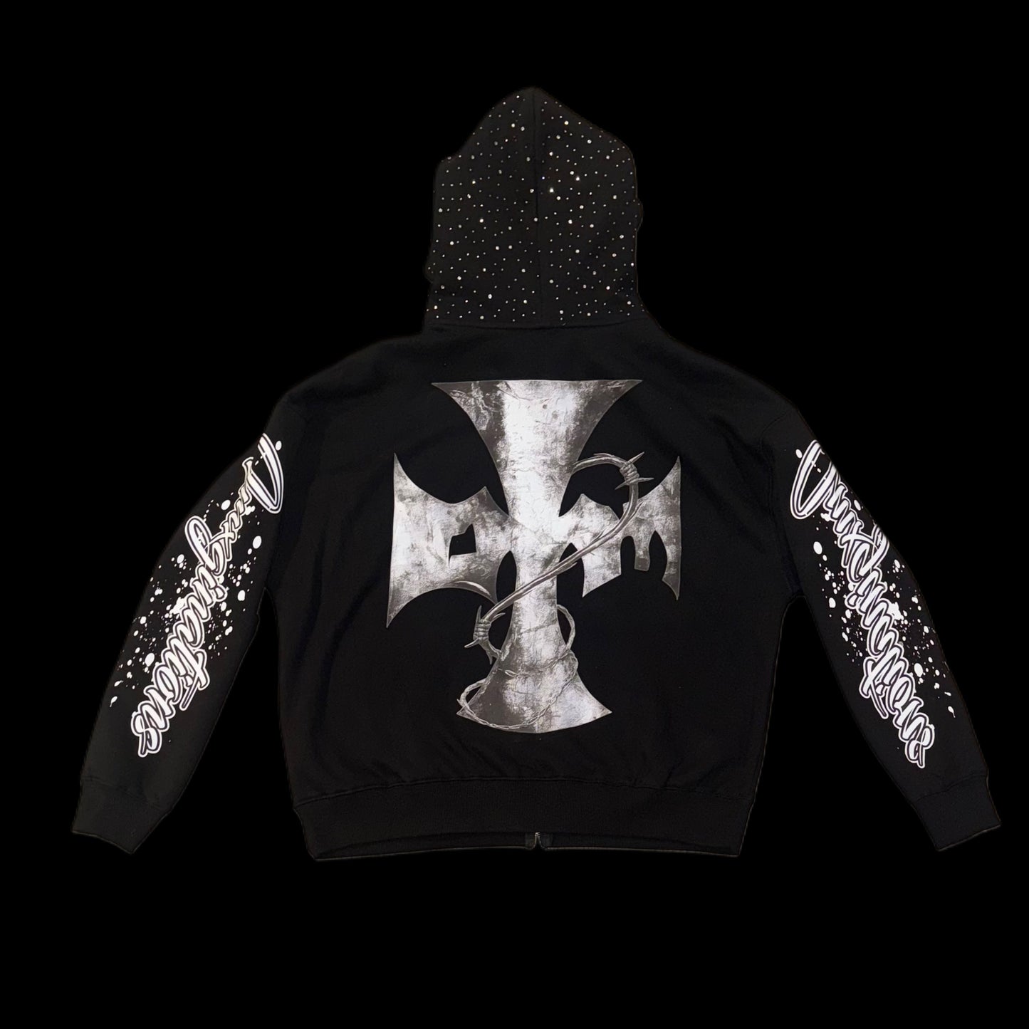 Mirror Cropped zip hoodie (PRE-ORDER)