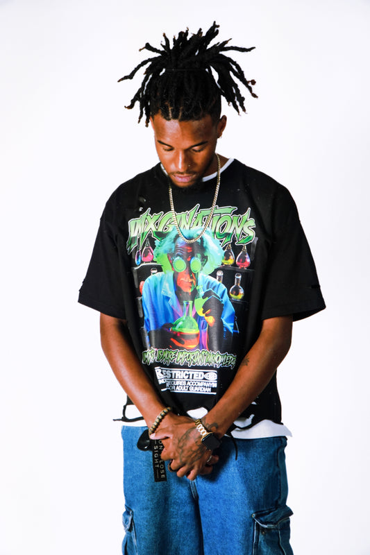 "In the lab" Oversize Tee
