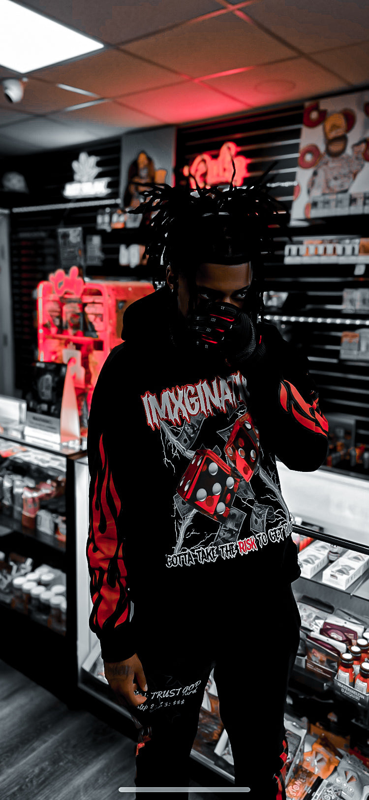 Imxginations “Take a risk” hoodie