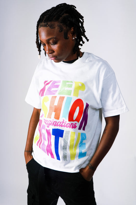 “Keep Fashion Creative” Boxy Tee
