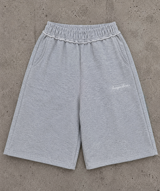 IMXGINATIONS Gray 3/4 Shorts (PRE-ORDER)