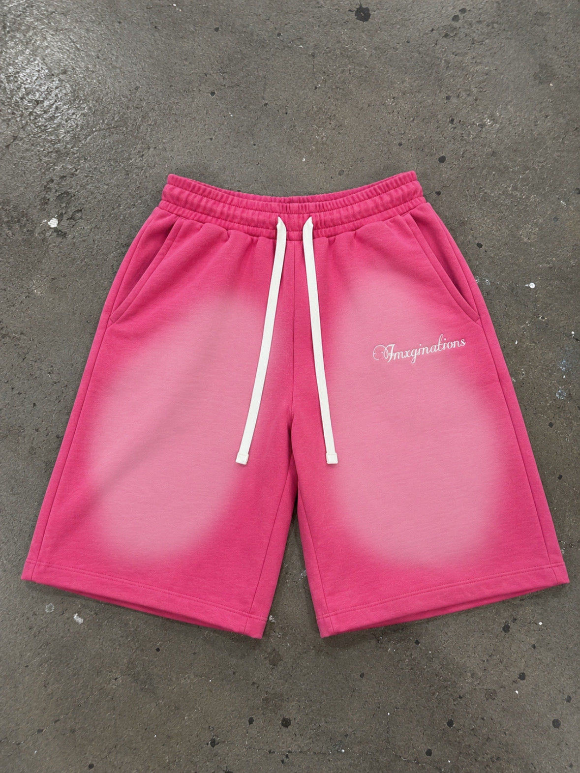 IMXGINATIONS Pink 3/4 Sweatpants (PRE-ORDER)