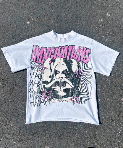 Crazy girl Lavender Cropped Tee