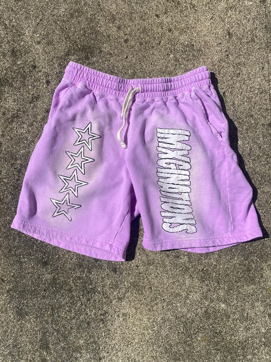 Imxginations “Lavender” Washed Shorts