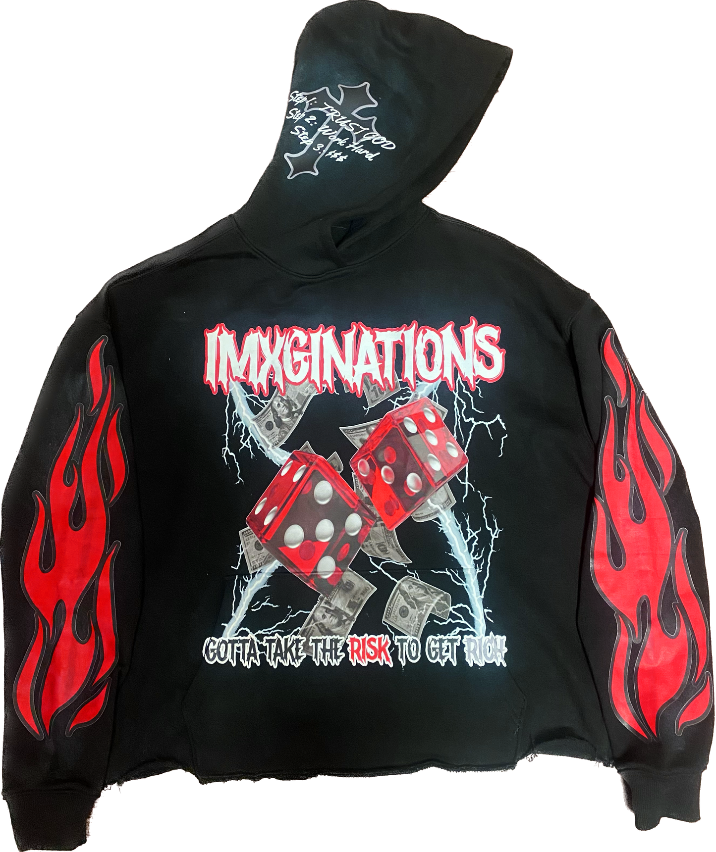 Imxginations “Take a risk” hoodie