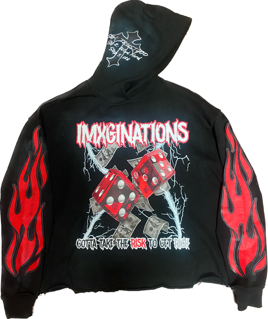 Imxginations “Take a risk” hoodie