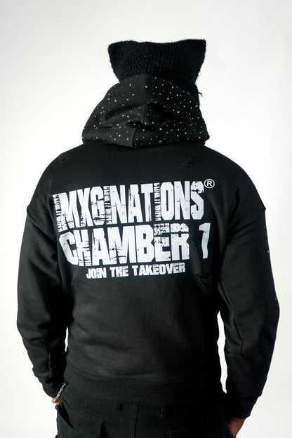 "Takeover" Rhinestone Hoodie