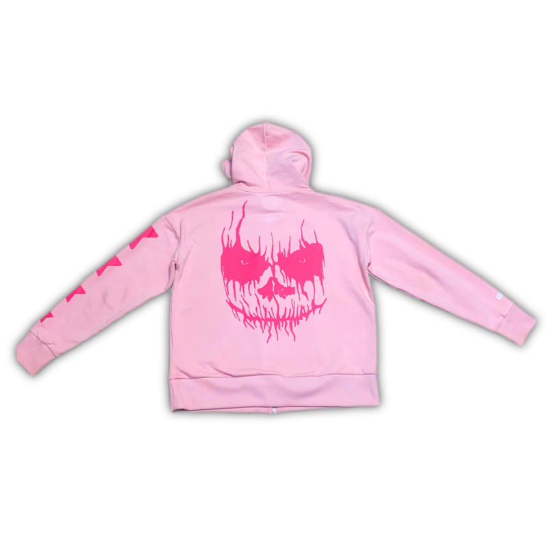 Imxginations “Pink State Of Mind” Zip Up Hoodie