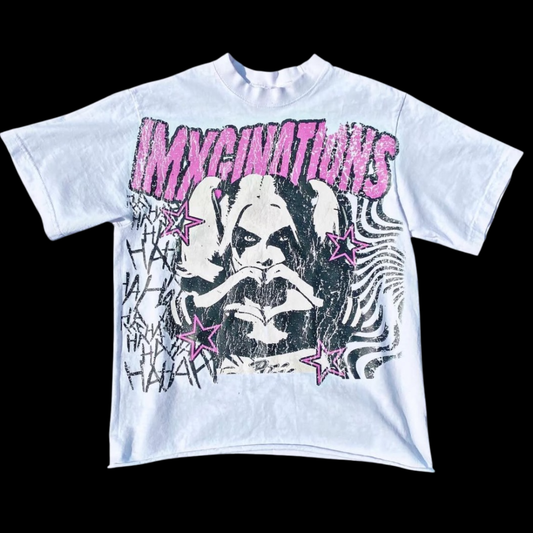 Crazy girl Lavender Cropped Tee